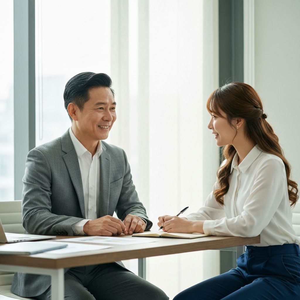 Professional mentoring session with student